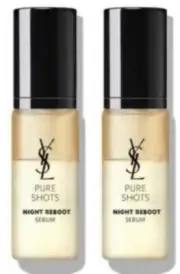 ~Set of 2~ Yves Saint Laurent Pure Shots Night Reboot Resurfacing Serum