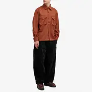 Kardo Bhola Herringbone Patch Pocket Shirt