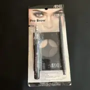 NWB Ardell Pro Eye Brow Defining Kit (Palette, Wax Pencil, Brush), Dark