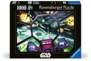 NEW SEALED Ravensburger 00404 Star Wars TIE Fighter Cockpit 1000Pc Jigsaw Puzzle