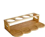 Condiment Storage Rack - Oil Bottle Holder, Dispenser Holder for Kitchen and Dining Room | Beautiful Appearance Condiment Holder for Home, Restaurant and Hotel, Outdoor Use Shelf, Display Rack