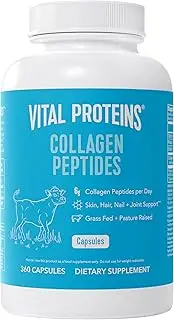 (360 Capsules) - Vital Proteins Pasture-Raised, Grass-Fed Collagen Peptides (360 Capsules)