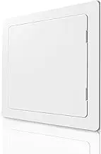 Access Panel for Drywall - 8x8 inch - Wall Hole Cover - Access Door - Plumbing Access Panel for Drywall - Heavy Durable Plastic White