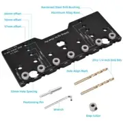 Shelf Pin Jig Aluminum Shelf Pin Drilling Jig Drill Guide for Straight Holes