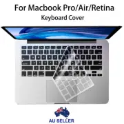 Clear & Colourful Keyboard Cover For MacBook Pro Air 13" 14" 15" 16" M4 M3 M2 M1