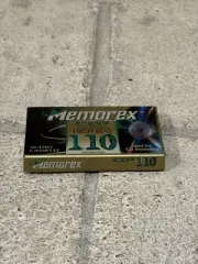 Memorex Audio Cassette Tape CD2 High Bias 110 Minutes NEW Factory Sealed 1 Tape