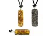 Crystal Wonderland Citrine Orgonite Necklace Pendant Adjustable