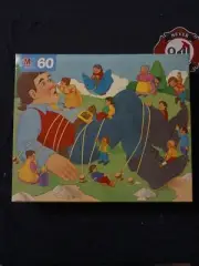 MB Storybook puzzle Gulliver's Travels 60 Piece 12.5"x15" Brand New & Sealed