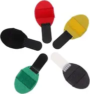 ARTSEWPLY 5pcs Adjustable Finger Splint Wrap Finger Fixation Cover for Sprains Injuries for Daily Use Rehabilitation