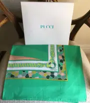 EMILIO PUCCI COTTON PAREO SCARF ‘’RIVIERA’’ NEW W TAG ITALY LTD.