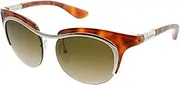 Sunglasses Prada PR 68OS PARALLEL UNIVERSES STEEL-LIGHT HAVANA/MAT HAVANA - BROWN GRADIENT, Steel-light Havana/Mat Havana - Brown Gradient
