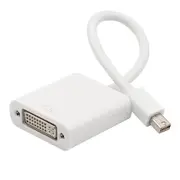 Mini-DisplayPort to DVI Cable Adapter (Male to Female) - Thunderbolt Socket Compatible