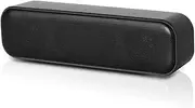 JSEIAJB Powered Soundbar Wired Computer Sound Box Desktop Speaker for TV Desktop Laptop Computer