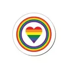 Grindstore Rainbow Heart Coaster (GR6912)