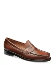 G. h.bass Men's Logan Slip On Weejun Penny Loafers - Wide