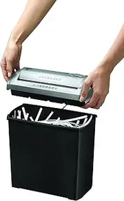 [Fellowes] Trito 2S - Paper Shredder, Strip Cut, 5 Sheets, Black