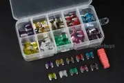 100pcs 2A-35A Micro Blade Fuse Low Profile Assorted Car Auto Bus ATC ATM Set Amp