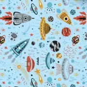 Outer Space Design Wrapping Paper for Kids Girls Women Adults Boys Men7 Sheet...