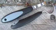 Hoof Pick - Soft Touch (Black with Grey)