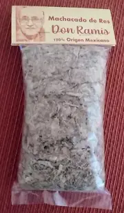 100% Mexican Machacado /Carne Seca Res /Shredded Beef Jerky 125g From Cruillas