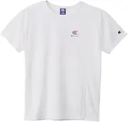 [Champion] CK-ZS325 Kids' Short Sleeve T-Shirt, Round Neck, Quick Drying, Script Logo, Short Sleeve T-Shirt, School Girls