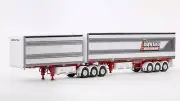 1:50 Eziliner B-Double Trailer Set -- Bowers Heavy Haulage -- Drake Truck ZT0925