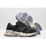 NEWBARON NEW BALANCE NB 9060 U9060HSD絨麵革防滑黑色休閒鞋