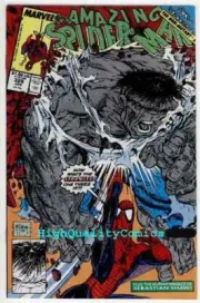 AMAZING SPIDER-MAN #328, vs HULK, NM-, Todd McFarlane, Acts of Vengeance