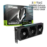 在飛比找蝦皮商城優惠-ZOTAC RTX4070Ti SUPER AMP Holo