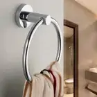 Steel Bathing Rack Shelf Bathroom Accessories Hanger Towel Ring Towel Holder
