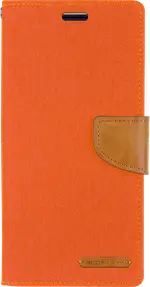 Goospery Canvas Diary For Galaxy Note 20 - Orange