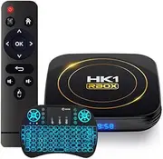 CHROX Android 12.0 TV Box, H618 Quad Core 4GB RAM 64GB ROM Support 2.4Ghz/5.0Ghz WiFi BT5.0 10/100M Ethernet 4K HDMI 2.0 DLNA 3D Smart TV Box,2gb+16gb