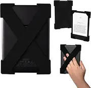 Strapsicle Hand Strap for Kindle Basic Gen 11 (2022) & Kobo Nia – Lightweight Grip for 6" E-Readers – 2 Pack, Small - Black