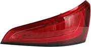 Red Shell Rear Turn Signal Lamps Compatible With Q5 8R 2013-2017 Tail Lights(1PC-Right)