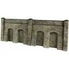 Metcalfe PO245 Retaining Wall in Stone OO/HO Gauge Card Kit