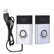 Two-way wireless intercom with built-in speaker, access control system, up to 6 months standby 100*60*14.8mm