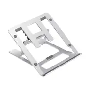 5-level Height Adjustment Aluminum Alloy Foldable Notebook Computer Stand Portable Heat Sink Base