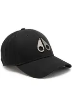 Moose Knuckles Icon Cotton-twill cap - Silver One Size