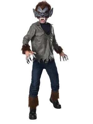 Boys Wolfman Halloween Costume Universal Studios Monsterville Small (4-6)