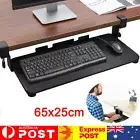 Underdesk Keyboard Tray Drawer Under Desk Computer Table Office Keyboard Shelf