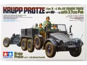 Tamiya - Krupp Protze 1 ton (6x4) Kfz.69 Towing Truck with 3.7cm Pak 1/35 3525