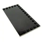 LEGO New Black Tile 6 x 12 Stud with Studs on Edges Part 6178 BK22