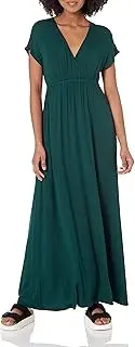 [Amazon Essentials] Women's Plus Size Waisted Maxi Dress (Available in Plus Size)