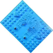 Foot Reflexology Mat, Foldable Foot Massage Mat Foot Massage Pad, Practical Pressure Point Mat Foot Reflexology Tool for Home Company Travel