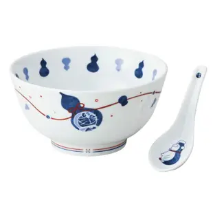 【NORITAKE】哆啦A夢-葫蘆系列 麵碗16CM+中式湯匙