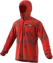 [adidas] Sport Performance Men's Terrex Agravic Wind Jacket, Energy, M