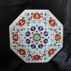 15" Marble Side End Table Top Inlay Handmade Work Home Decor