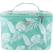 Wicked Sista Fresh Fern Large Beauty Case Cosmetic Hand Bag 28x19.5cm Green