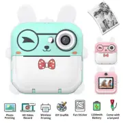 Kids Camera Instant Print Camera for Kids 1080P HD Digital Camera Christmas Gift