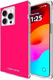 [Case-Mate] BLOX iPhone 15 Pro Max Case - Neon Watermelon [12ft Drop Protection] [Compatible with MagSafe] Magnetic Cover with Square Edges for iPhone 15 Pro Max 6.7", Anti-Scratch, Shockproof